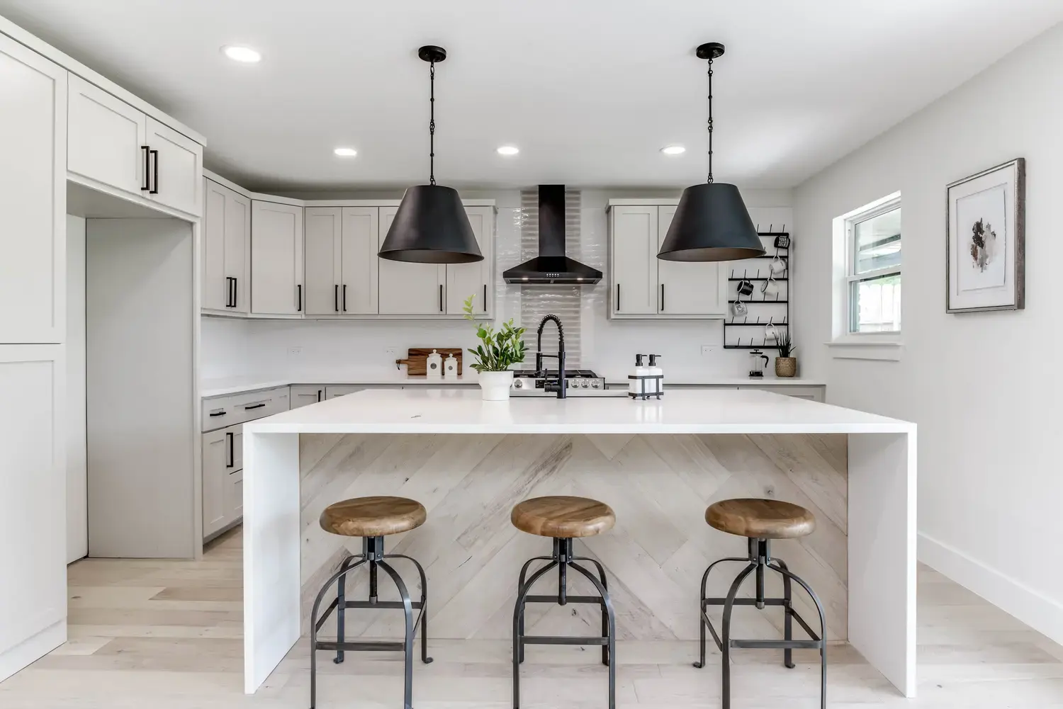 Bright & Grounded — Kitchen & Dining interior design project