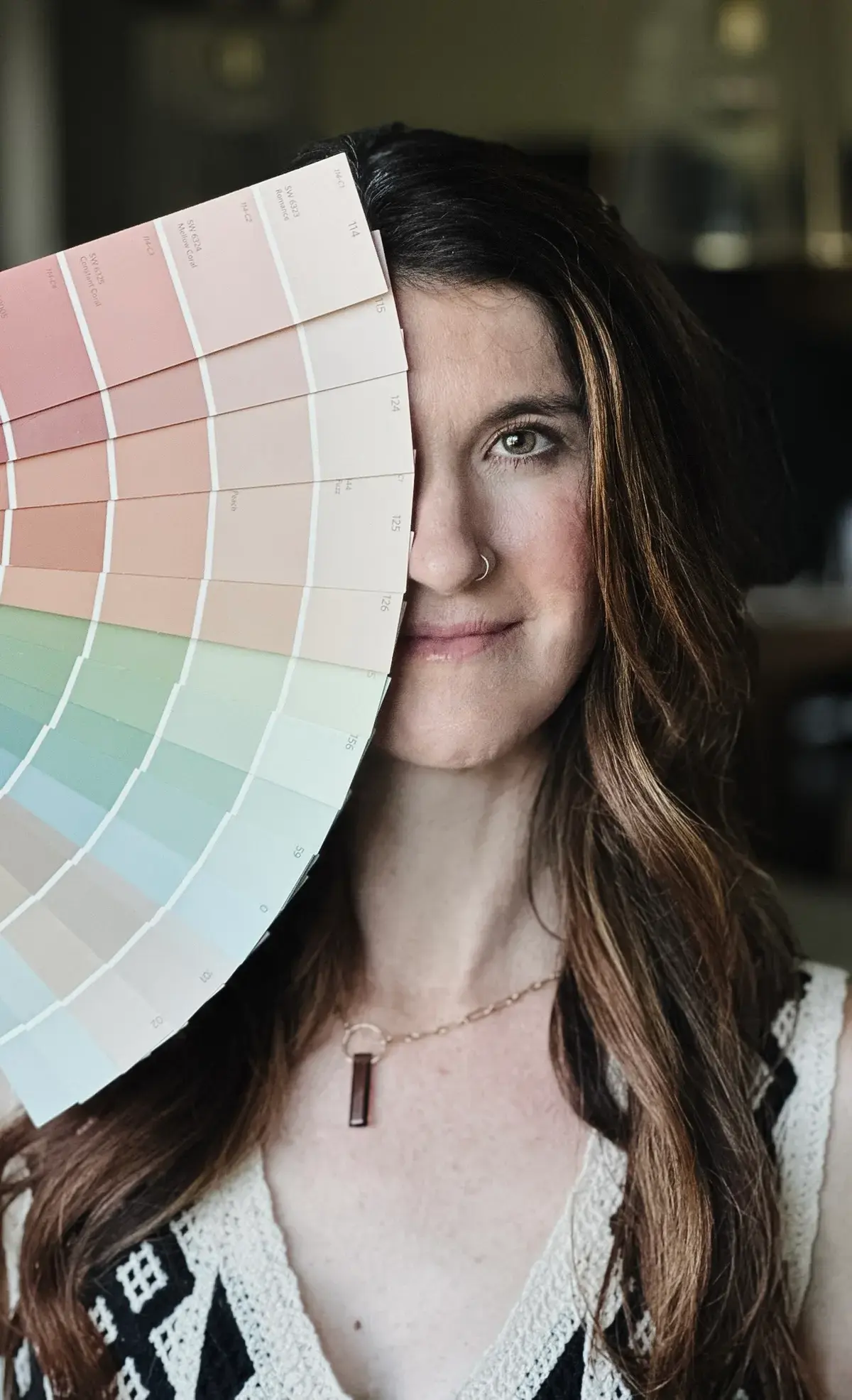 Inside the studio — a considered, material-rich interior